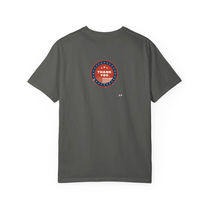 Brave Firefighter T-Shirt, Unisex Graphic Tee, Gift for Firefighters, Patriotic T-Shirt, Support Our Heroes