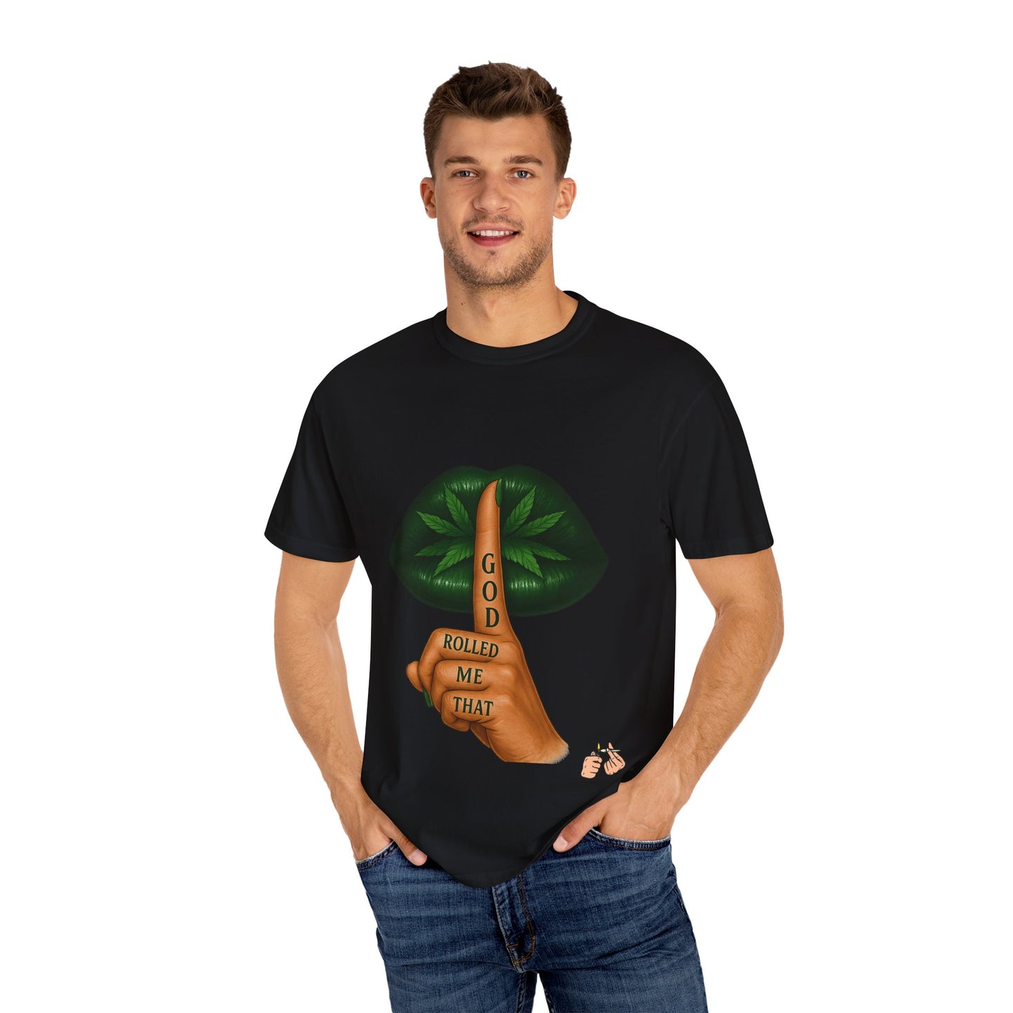 God Rolled Me That T-Shirt | Fun Unisex Tee | Stoner Gift | Casual Wear | Birthday Present | Chill Vibes | Festival Apparel