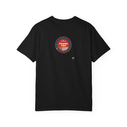 Brave Firefighter T-Shirt, Unisex Graphic Tee, Gift for Firefighters, Patriotic T-Shirt, Support Our Heroes