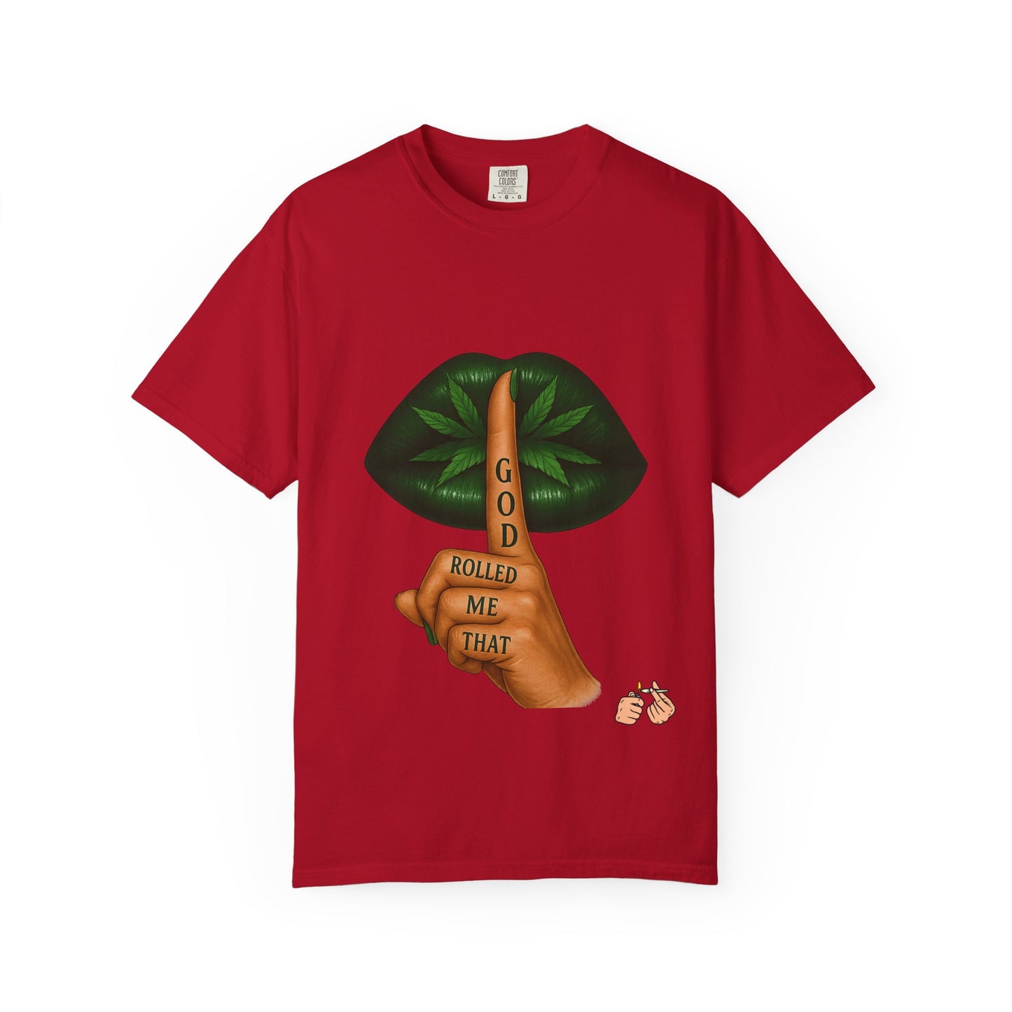 God Rolled Me That T-Shirt | Fun Unisex Tee | Stoner Gift | Casual Wear | Birthday Present | Chill Vibes | Festival Apparel