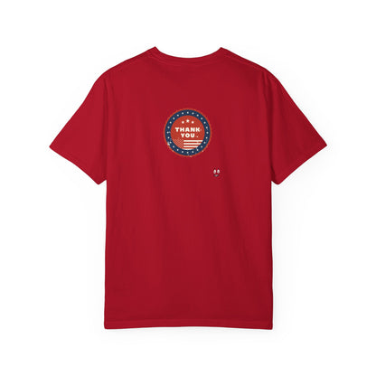 Brave Firefighter T-Shirt, Unisex Graphic Tee, Gift for Firefighters, Patriotic T-Shirt, Support Our Heroes