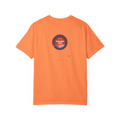 Brave Firefighter T-Shirt, Unisex Graphic Tee, Gift for Firefighters, Patriotic T-Shirt, Support Our Heroes