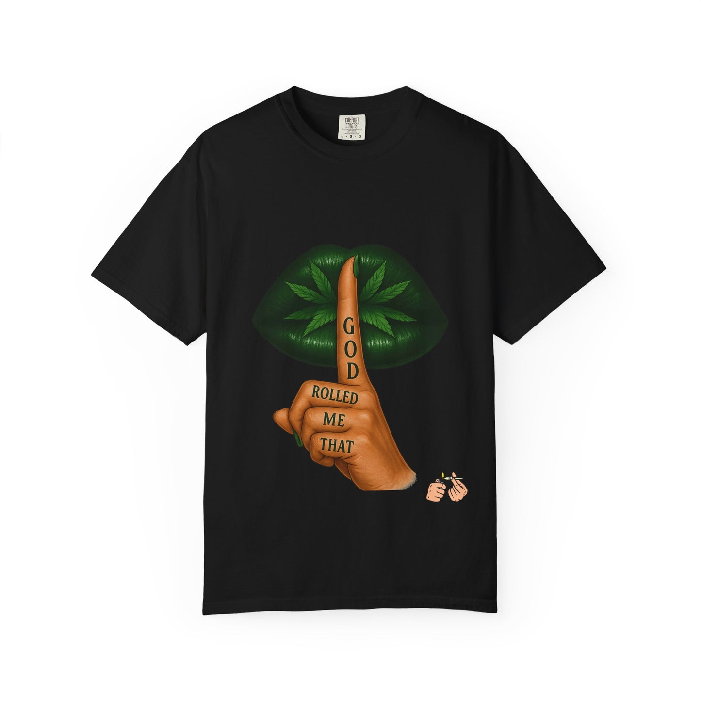 God Rolled Me That T-Shirt | Fun Unisex Tee | Stoner Gift | Casual Wear | Birthday Present | Chill Vibes | Festival Apparel