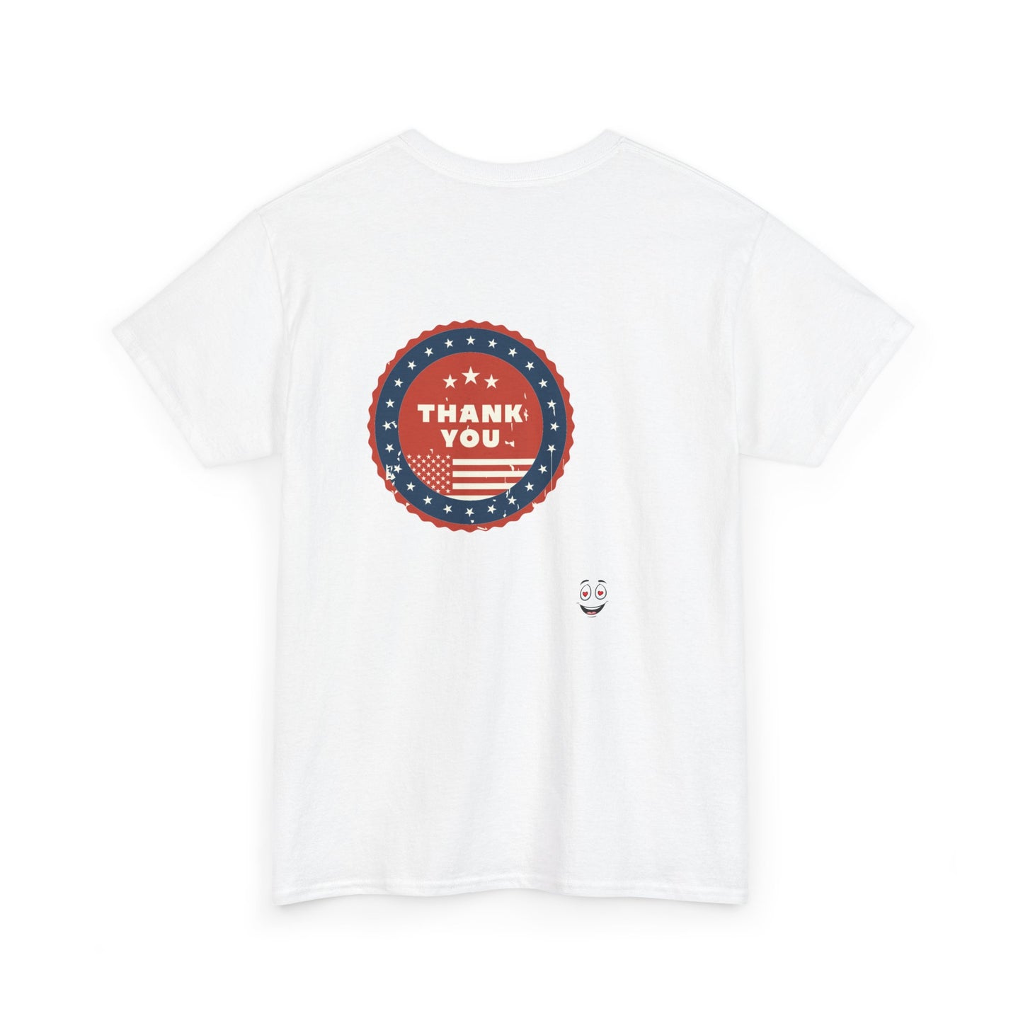 Heroic Firefighter Tee - Unisex Heavy Cotton Shirt, First Responder Gift, Thank You T-Shirt, Casual Wear, Patriotic Apparel