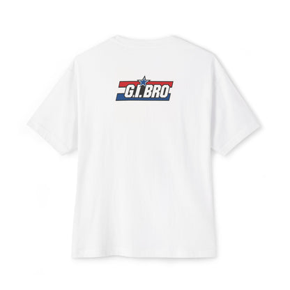 G.I. Bro Oversized Tee - Celebrate Heroes, Veteran Gift, Casual Style, Patriotic Apparel, Unisex Graphic Shirt