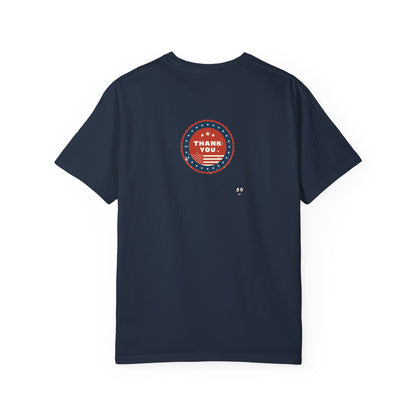 Brave Firefighter T-Shirt, Unisex Graphic Tee, Gift for Firefighters, Patriotic T-Shirt, Support Our Heroes