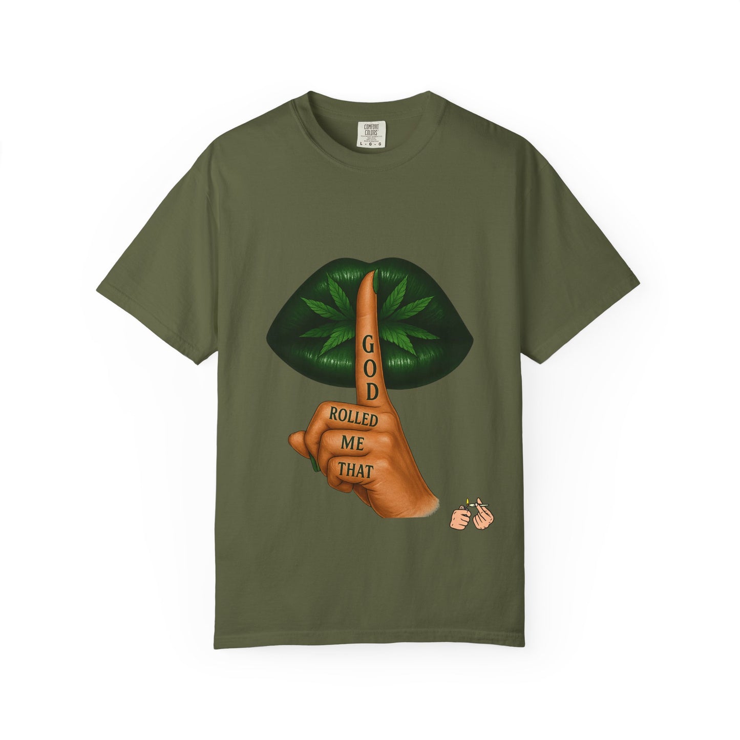 God Rolled Me That T-Shirt | Fun Unisex Tee | Stoner Gift | Casual Wear | Birthday Present | Chill Vibes | Festival Apparel