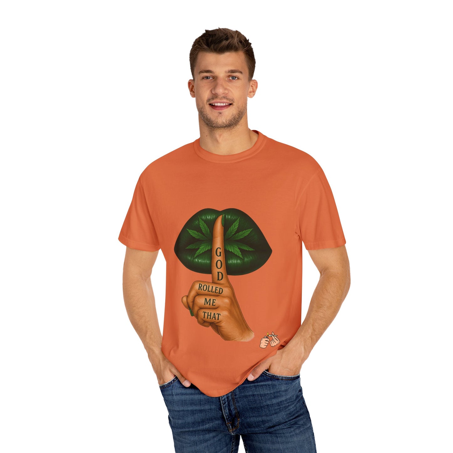God Rolled Me That T-Shirt | Fun Unisex Tee | Stoner Gift | Casual Wear | Birthday Present | Chill Vibes | Festival Apparel