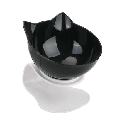 Ergonomic Double Pet Bowl Set – Non-Slip, Raised Stand for Dogs & Cats