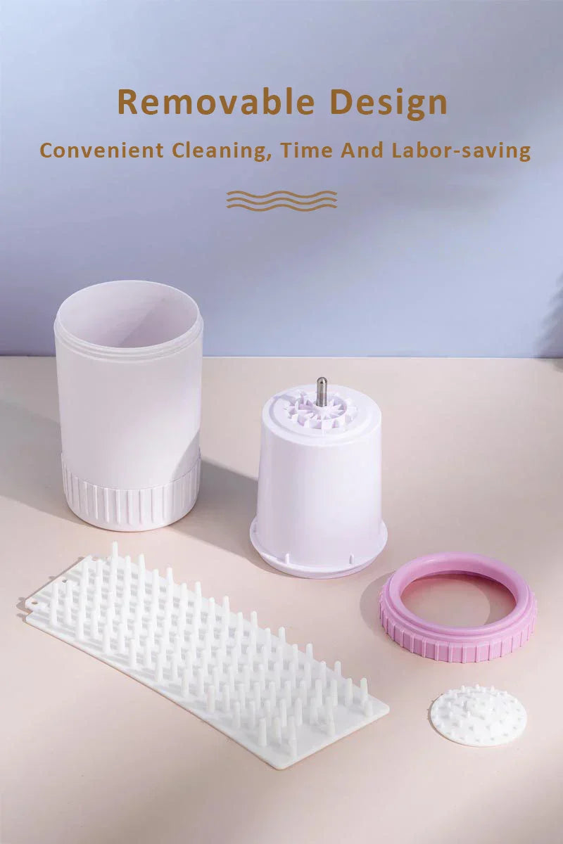 Dog Paw Washer – Gentle Silicone Bristles for Mess-Free Cleaning