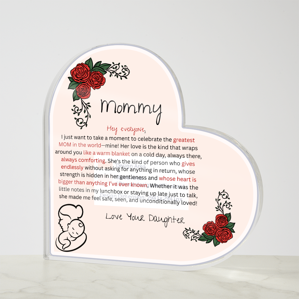 I love U Mommy
