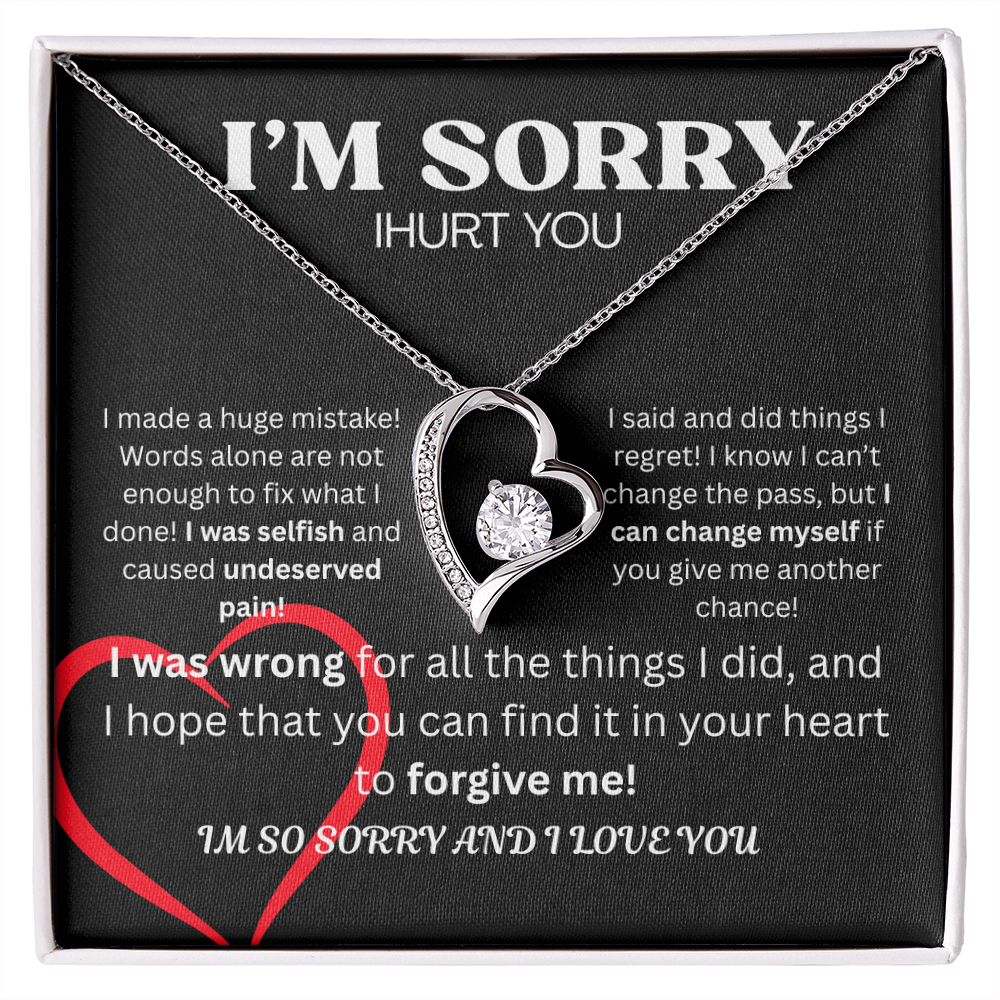 I'm Sorry I Hurt You
