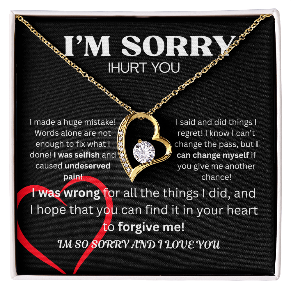 I'm Sorry I Hurt You