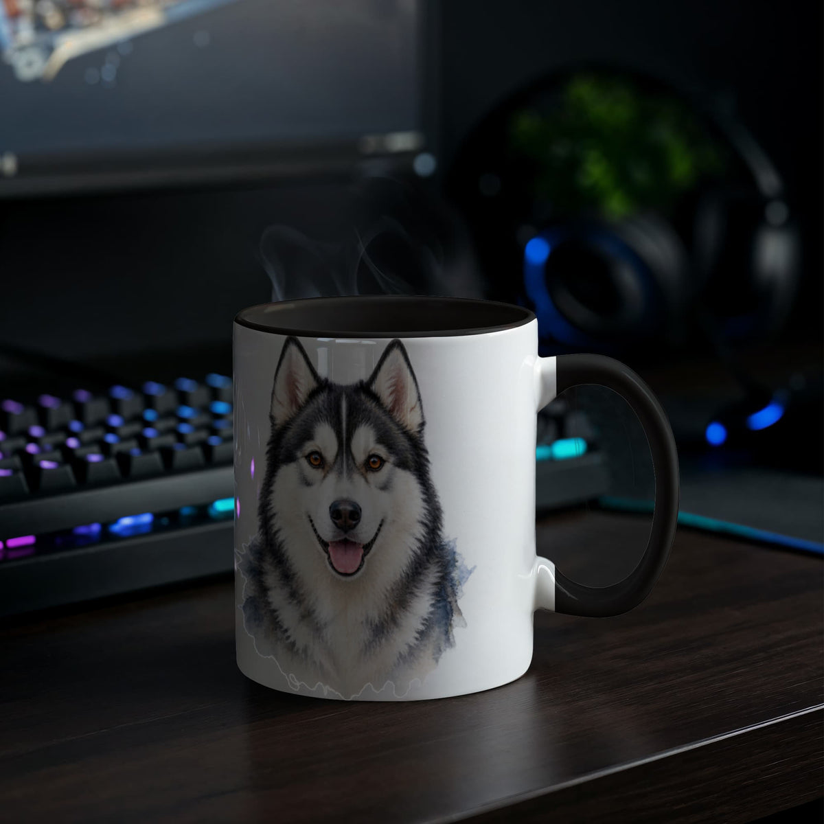 Paws & Sips: Double-Sided Dog Lover Mugs