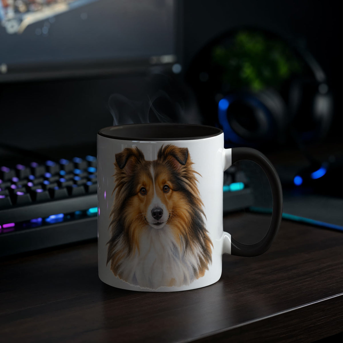 Paws & Sips: Double-Sided Dog Lover Mugs