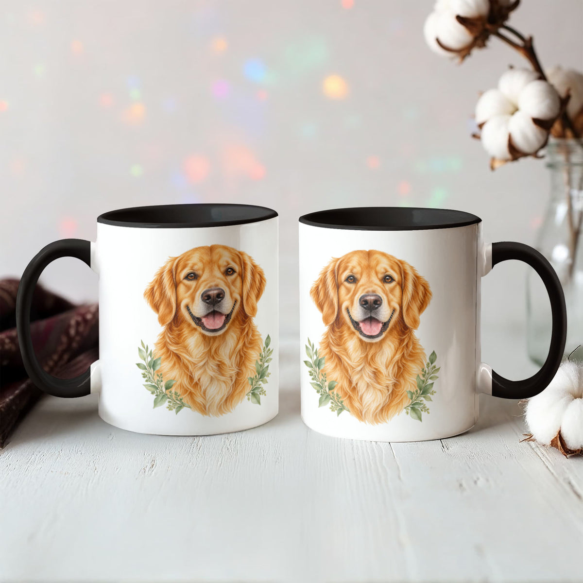 Paws & Sips: Double-Sided Dog Lover Mugs