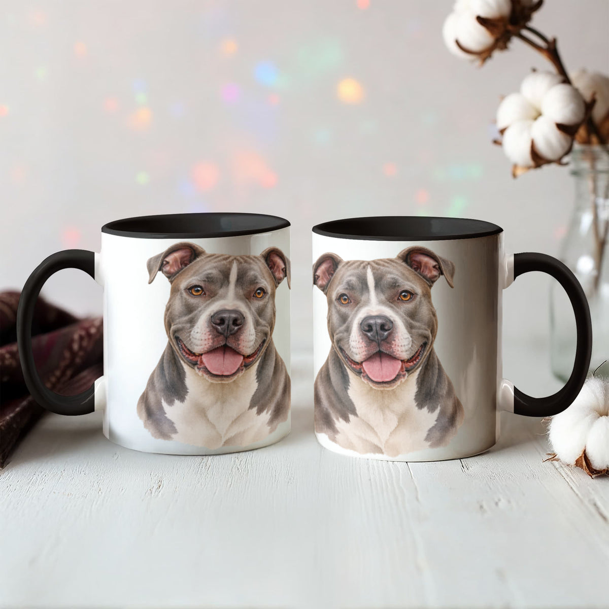 Paws & Sips: Double-Sided Dog Lover Mugs