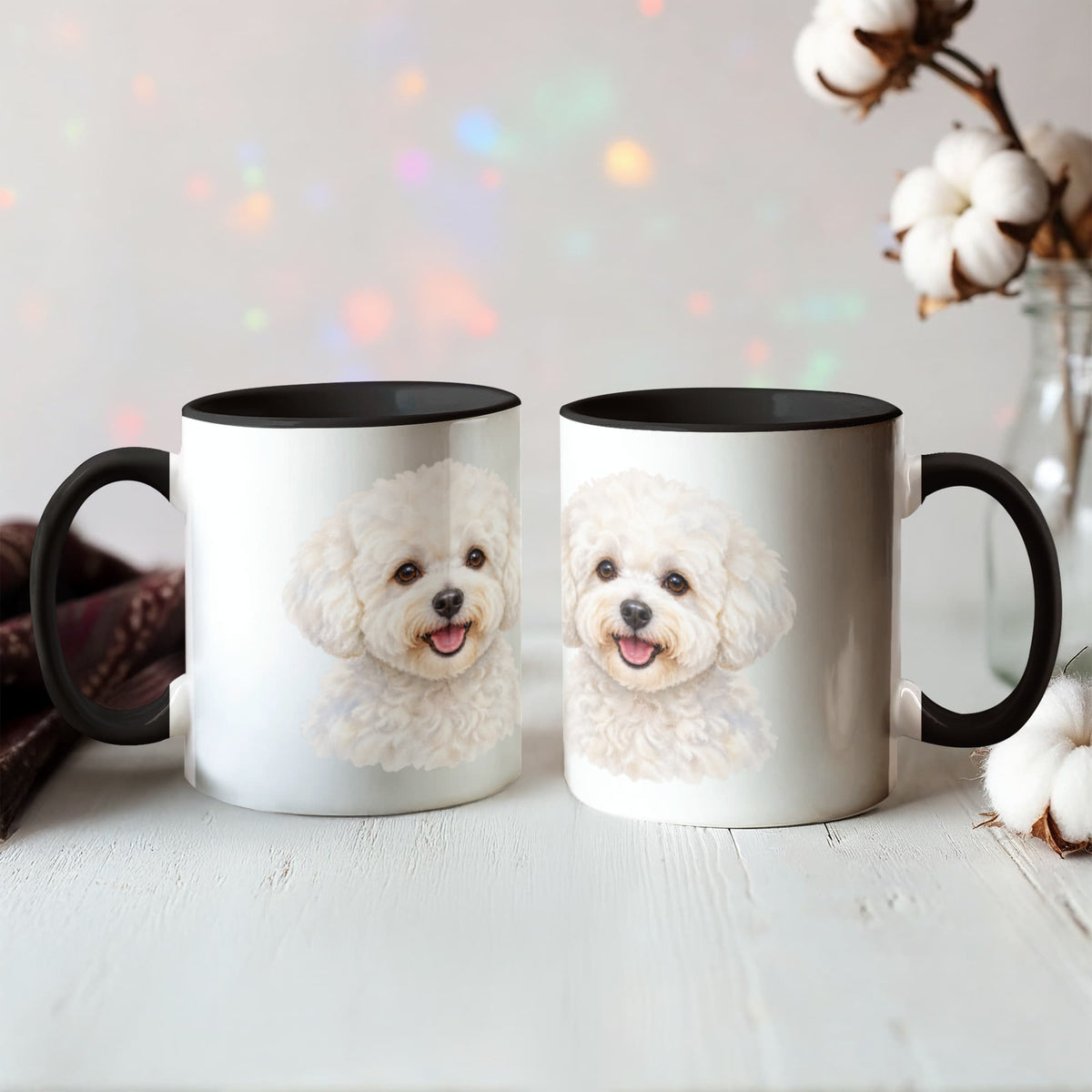 Paws & Sips: Double-Sided Dog Lover Mugs