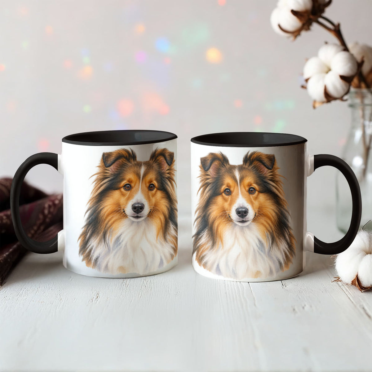 Paws & Sips: Double-Sided Dog Lover Mugs