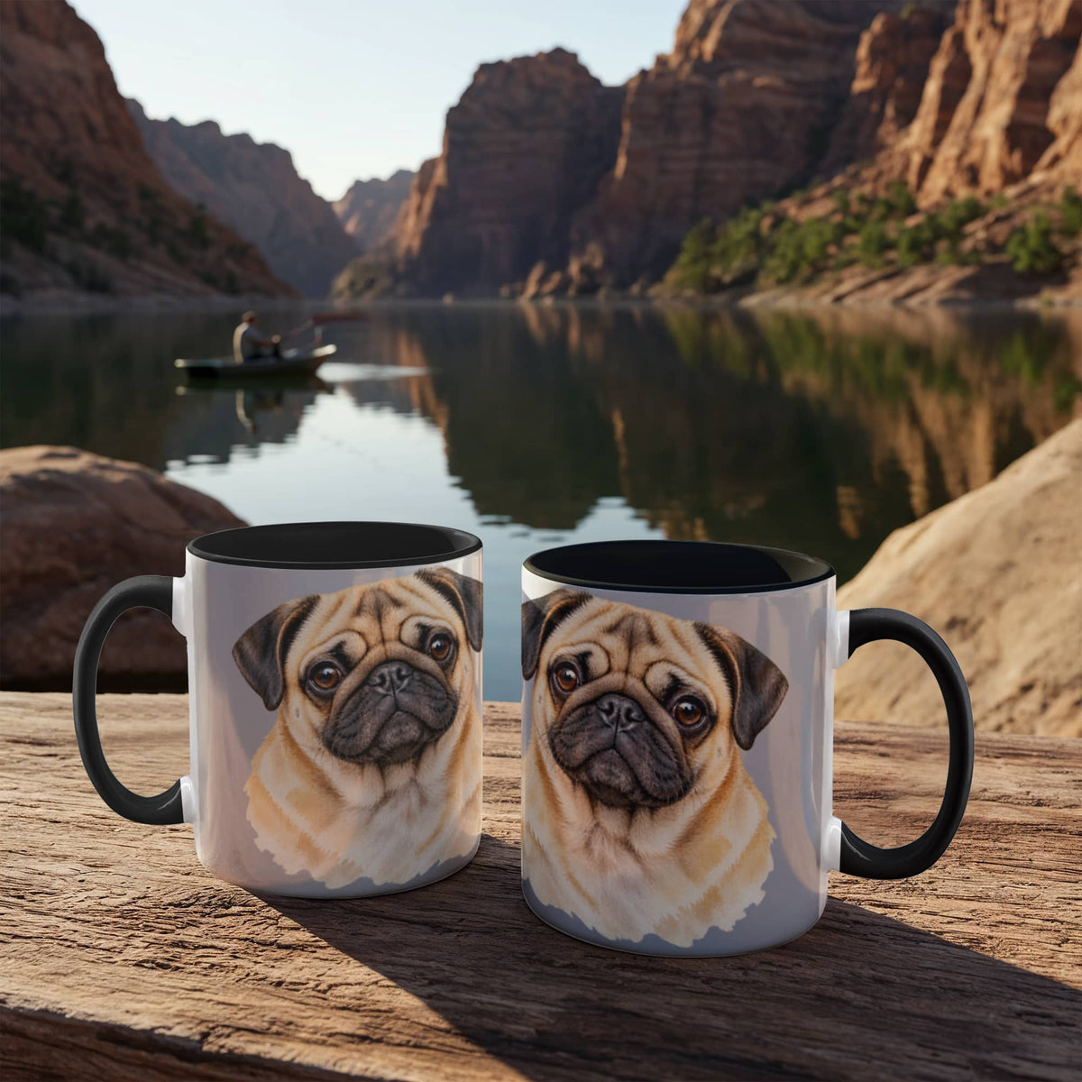 Paws & Sips: Double-Sided Dog Lover Mugs
