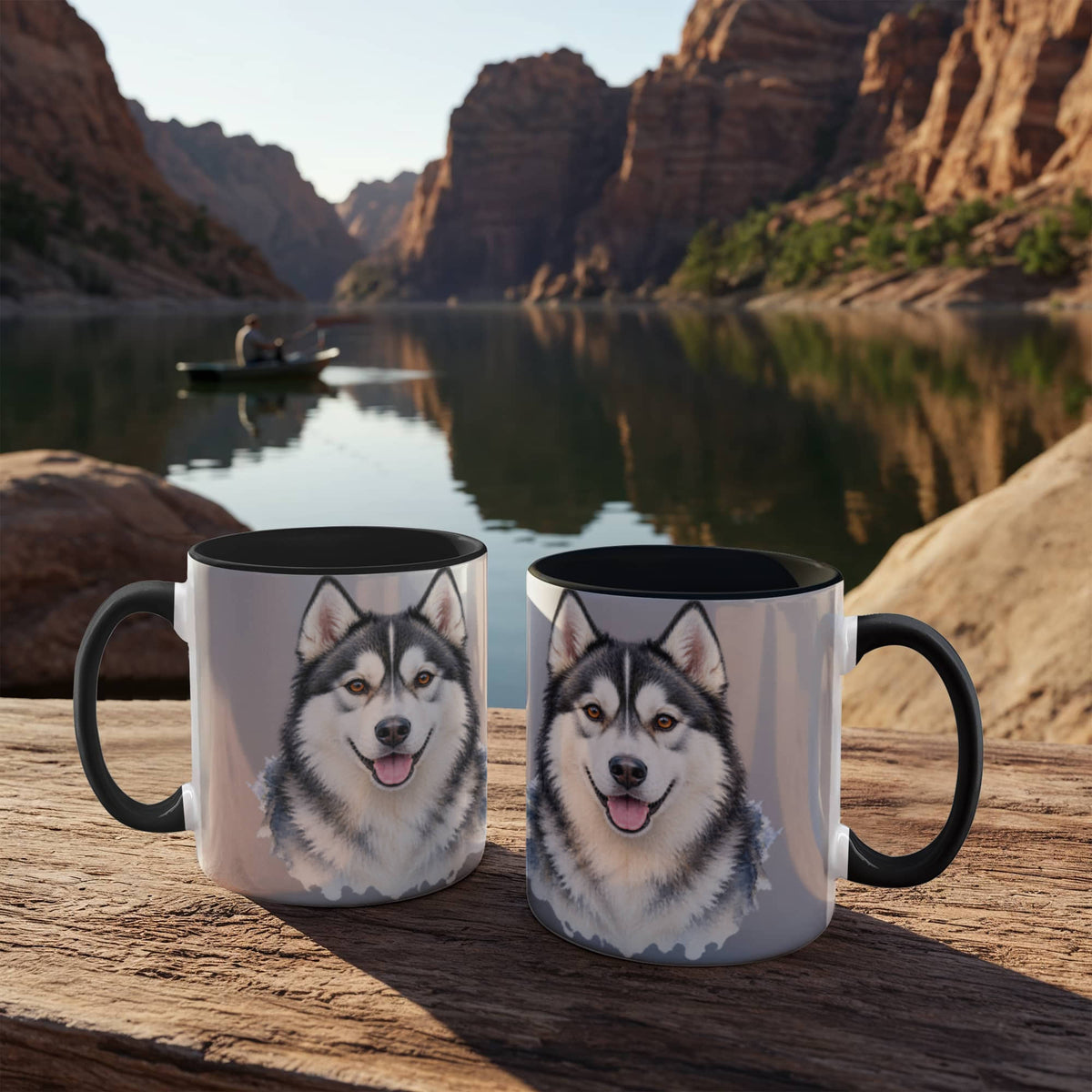 Paws & Sips: Double-Sided Dog Lover Mugs