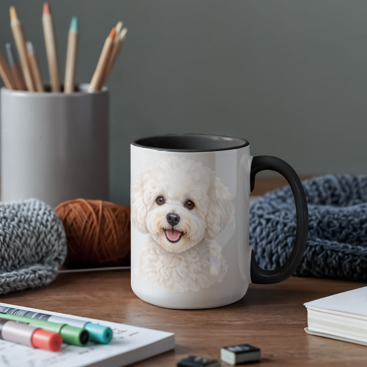 Paws & Sips: Double-Sided Dog Lover Mugs