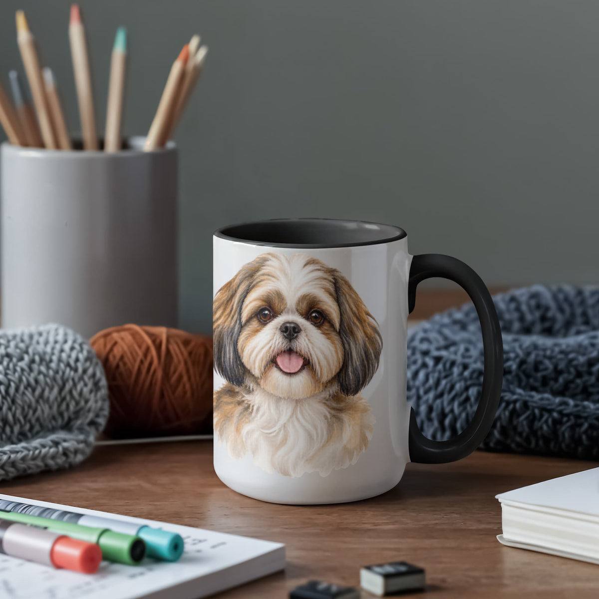 Paws & Sips: Double-Sided Dog Lover Mugs