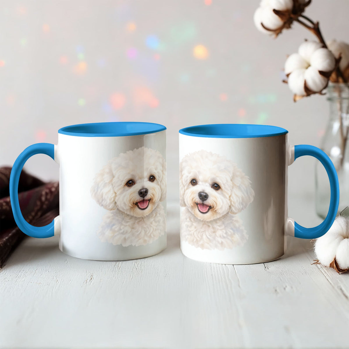 Paws & Sips: Double-Sided Dog Lover Mugs