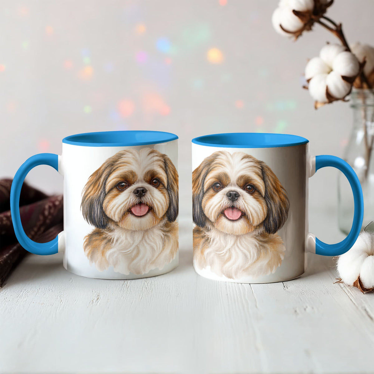 Paws & Sips: Double-Sided Dog Lover Mugs