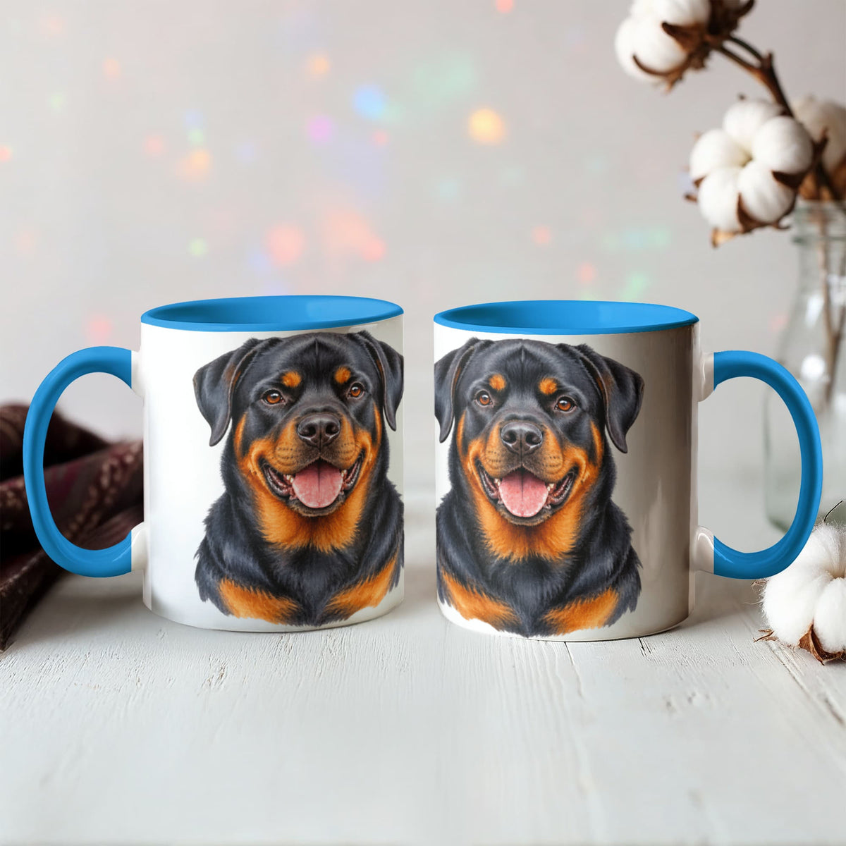 Paws & Sips: Double-Sided Dog Lover Mugs