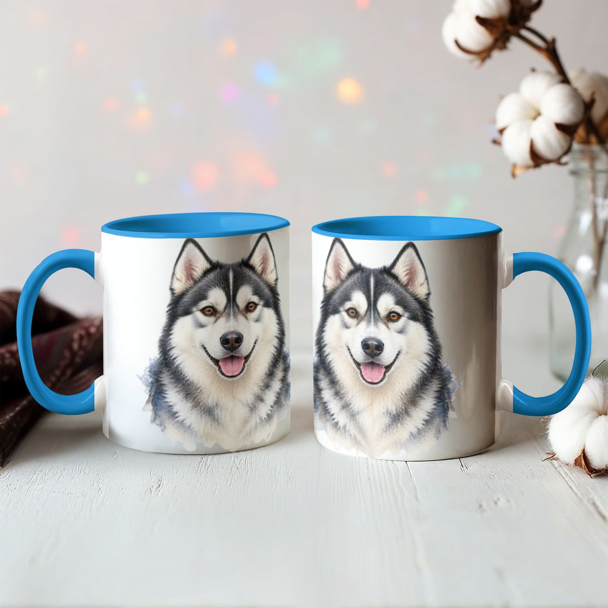 Paws & Sips: Double-Sided Dog Lover Mugs