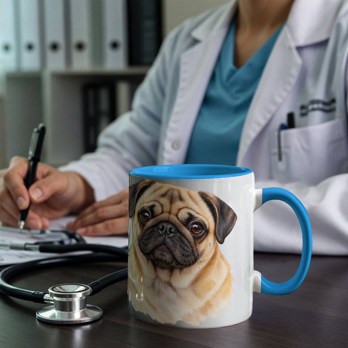 Paws & Sips: Double-Sided Dog Lover Mugs