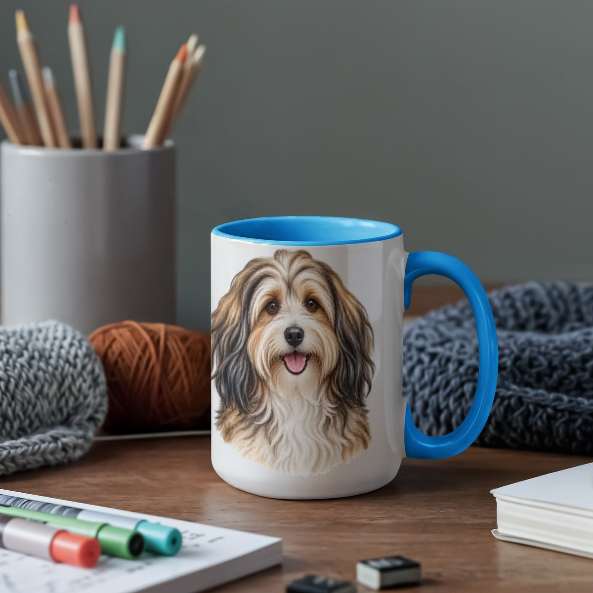 Paws & Sips: Double-Sided Dog Lover Mugs