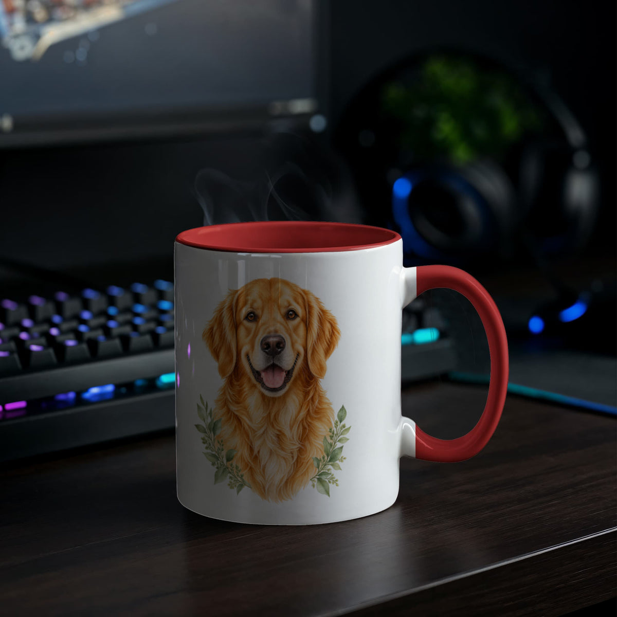 Paws & Sips: Double-Sided Dog Lover Mugs