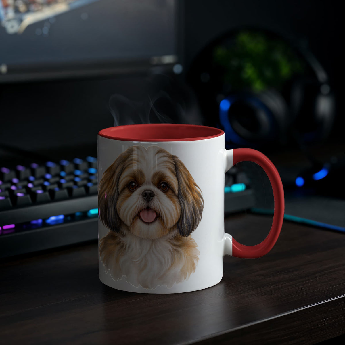 Paws & Sips: Double-Sided Dog Lover Mugs