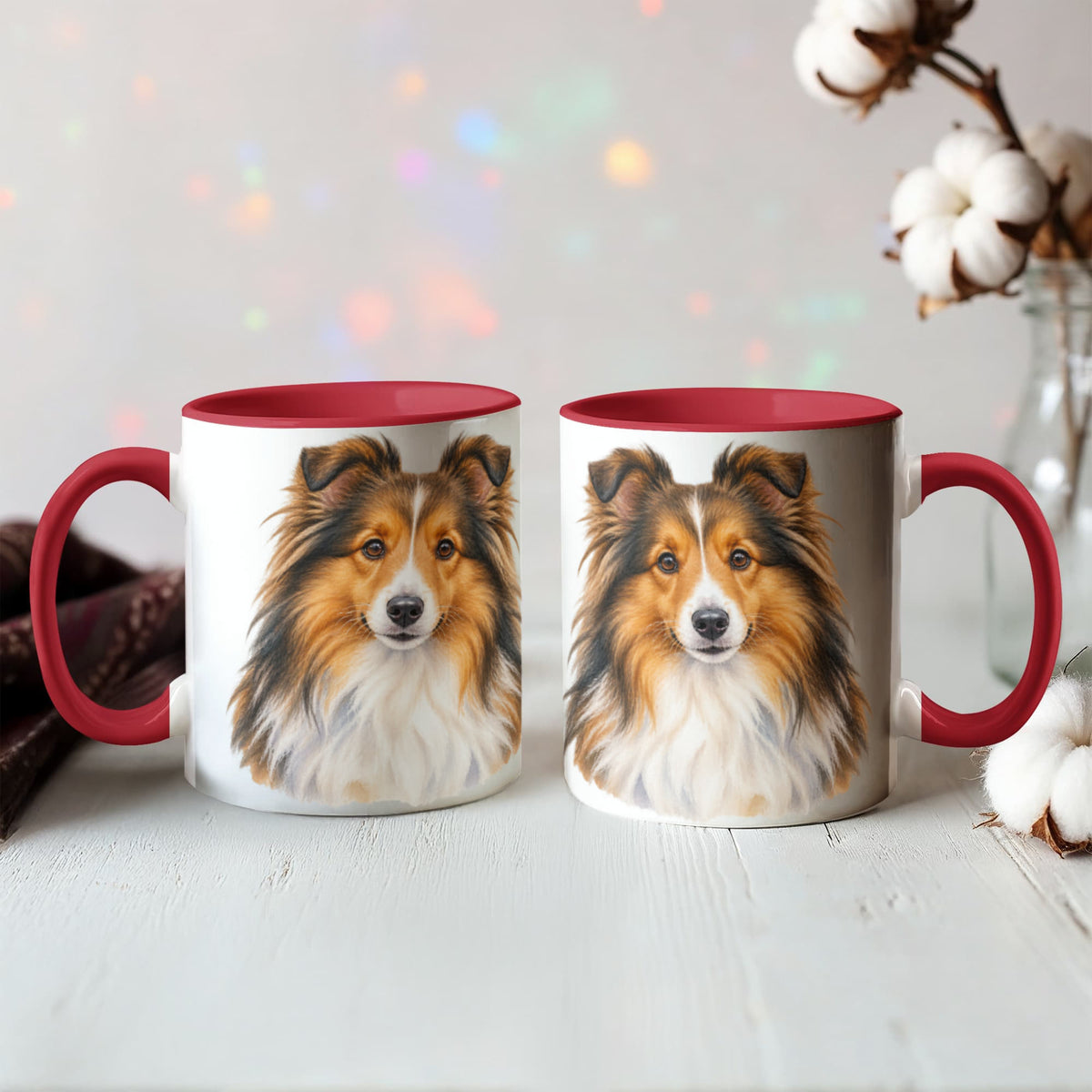 Paws & Sips: Double-Sided Dog Lover Mugs