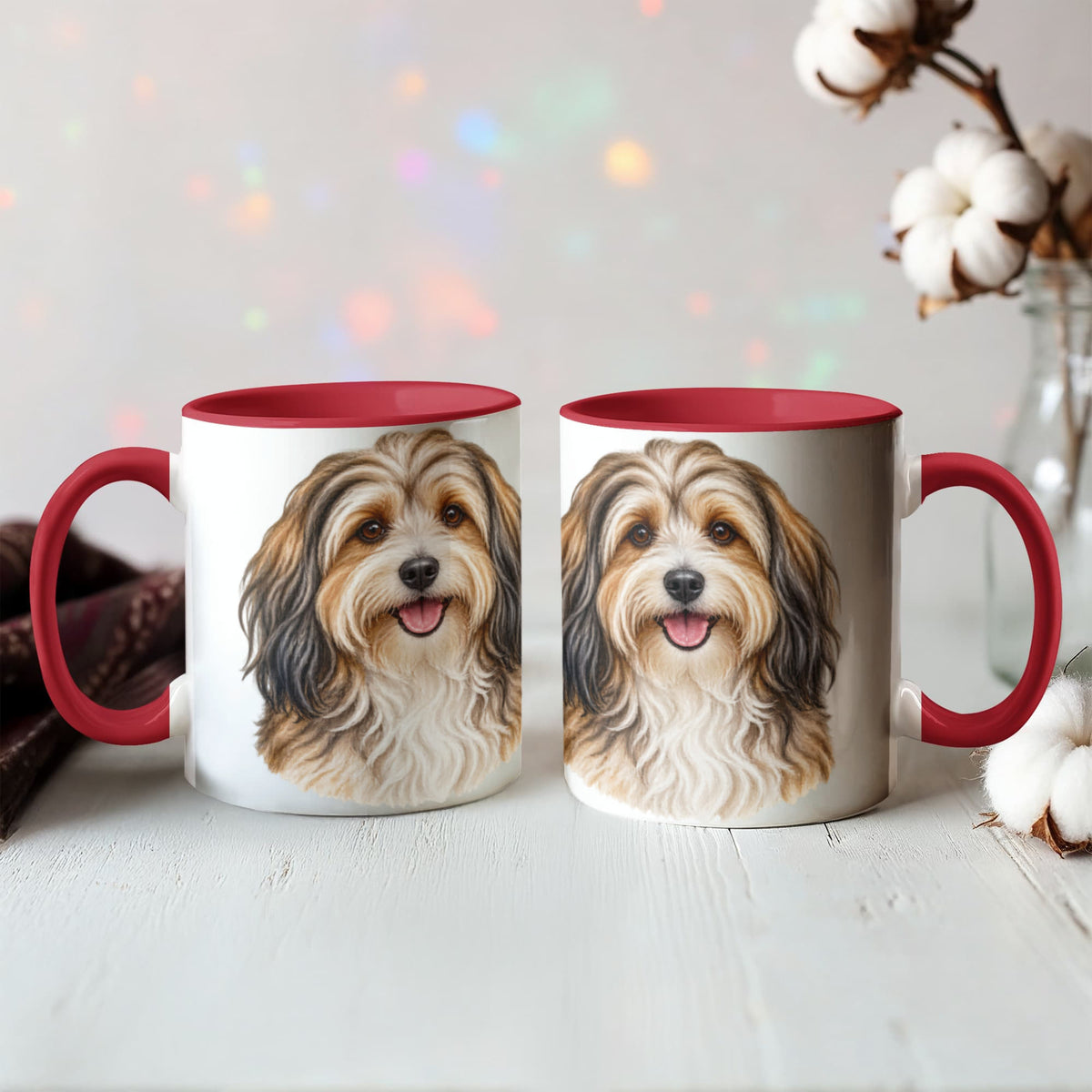 Paws & Sips: Double-Sided Dog Lover Mugs