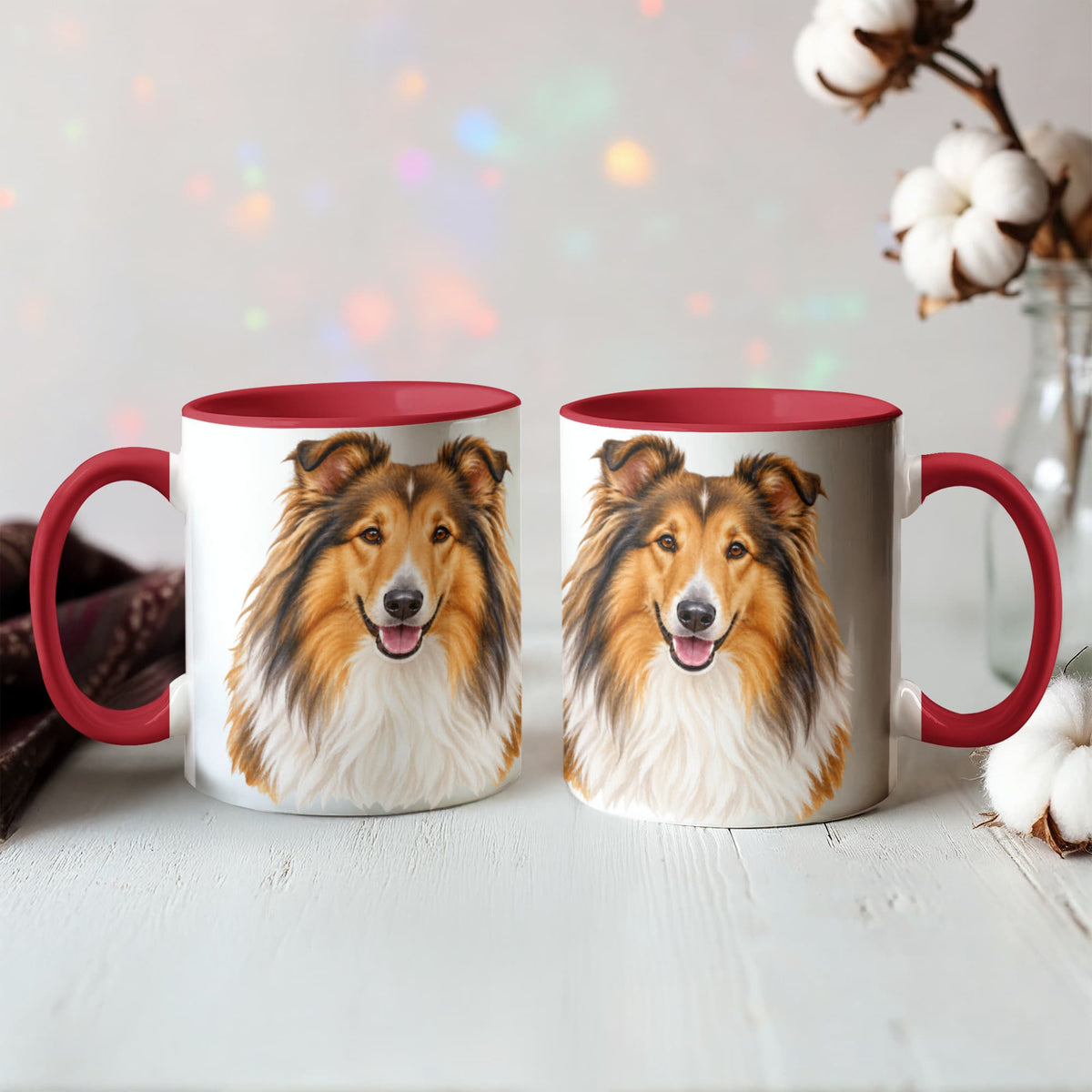 Paws & Sips: Double-Sided Dog Lover Mugs