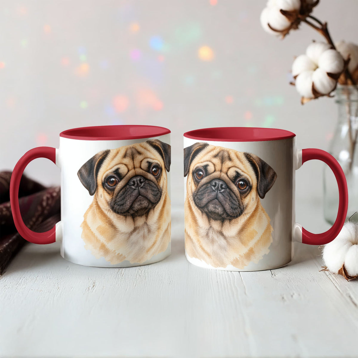 Paws & Sips: Double-Sided Dog Lover Mugs