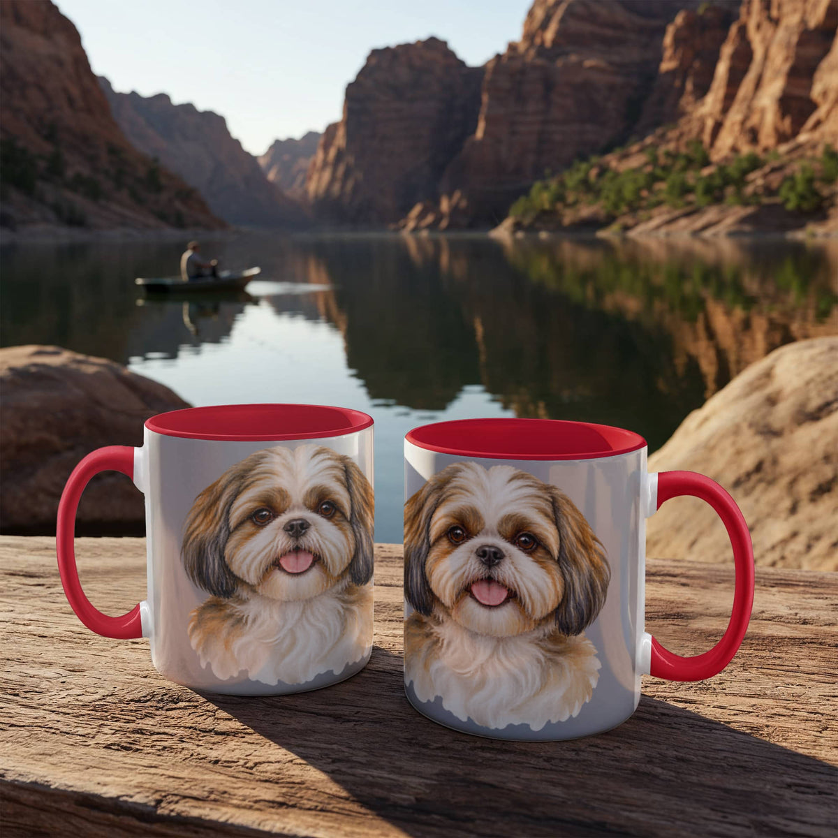 Paws & Sips: Double-Sided Dog Lover Mugs