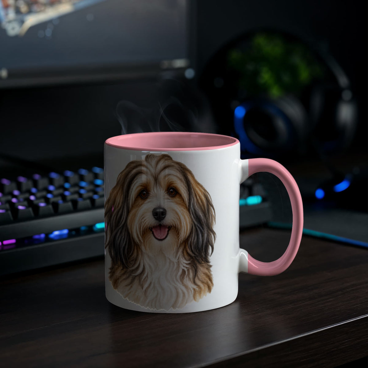 Paws & Sips: Double-Sided Dog Lover Mugs