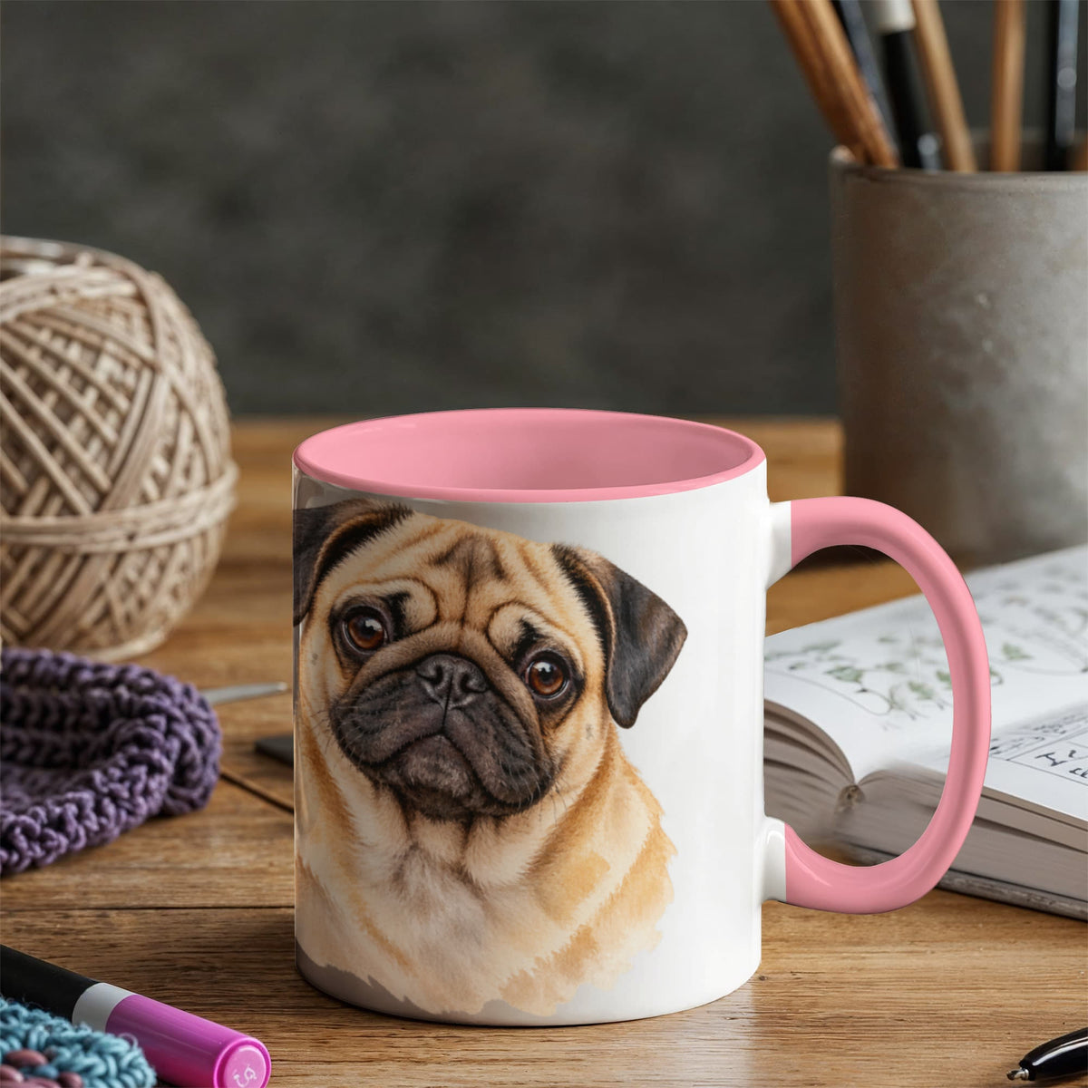 Paws & Sips: Double-Sided Dog Lover Mugs