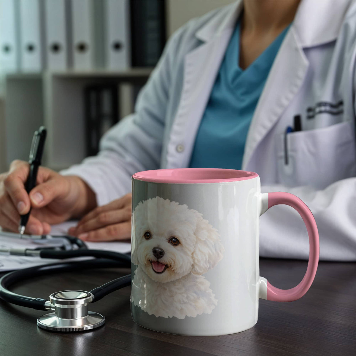 Paws & Sips: Double-Sided Dog Lover Mugs