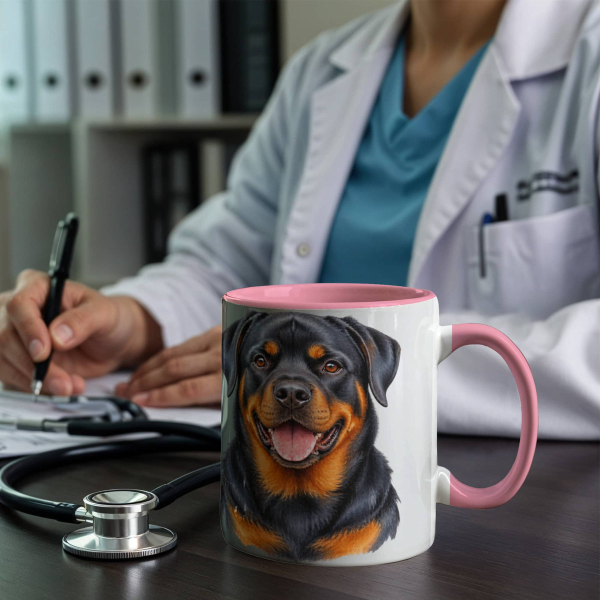 Paws & Sips: Double-Sided Dog Lover Mugs