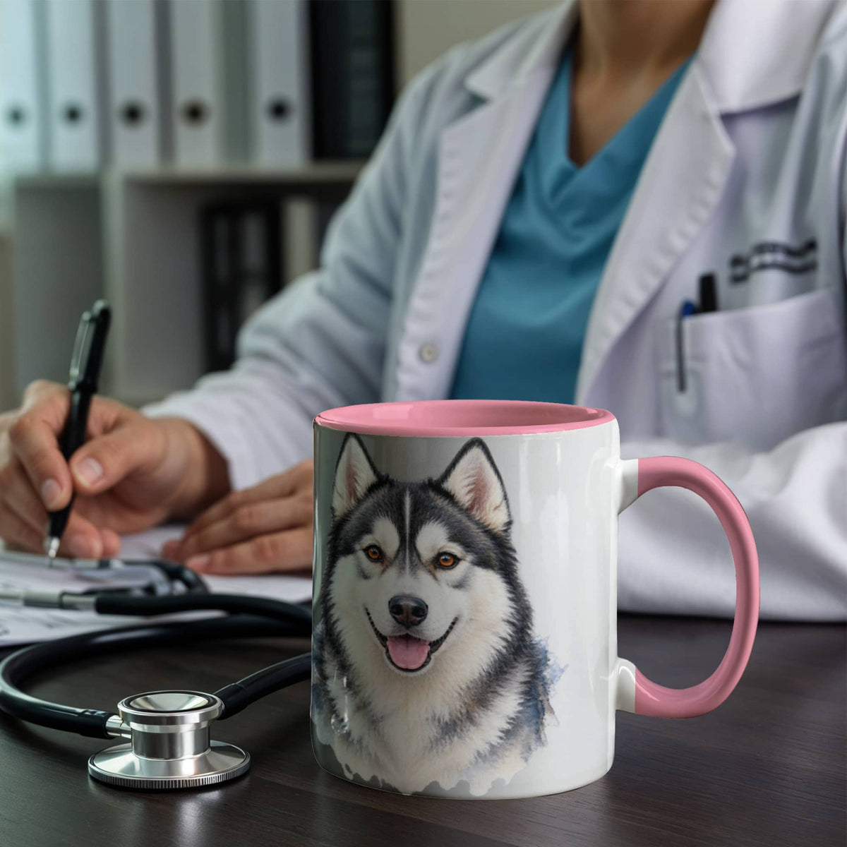 Paws & Sips: Double-Sided Dog Lover Mugs