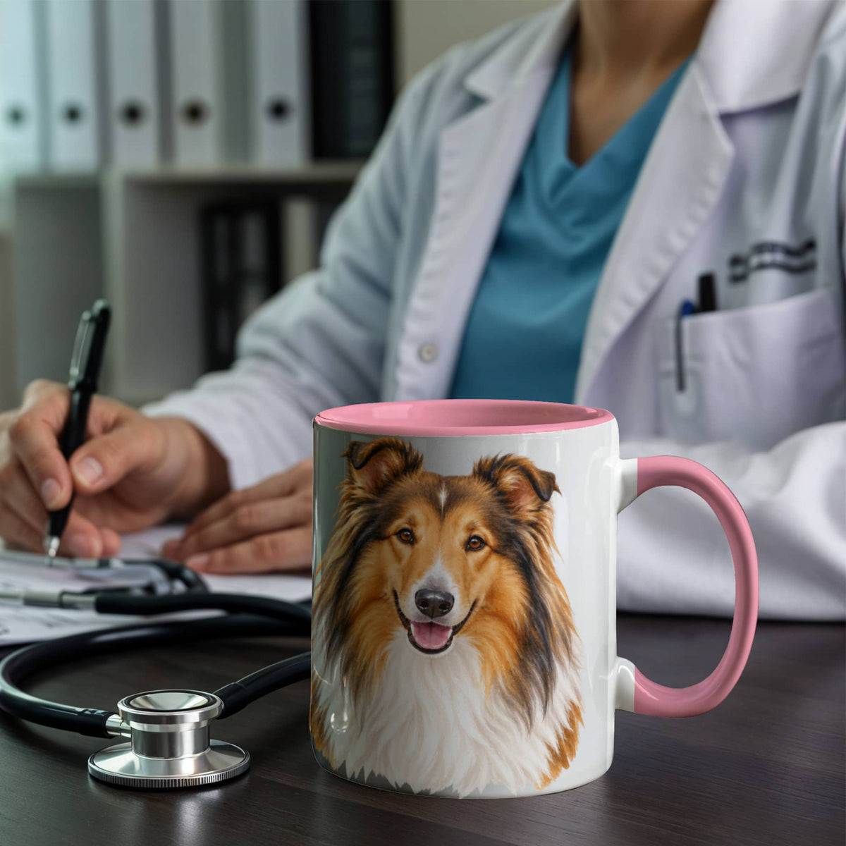 Paws & Sips: Double-Sided Dog Lover Mugs