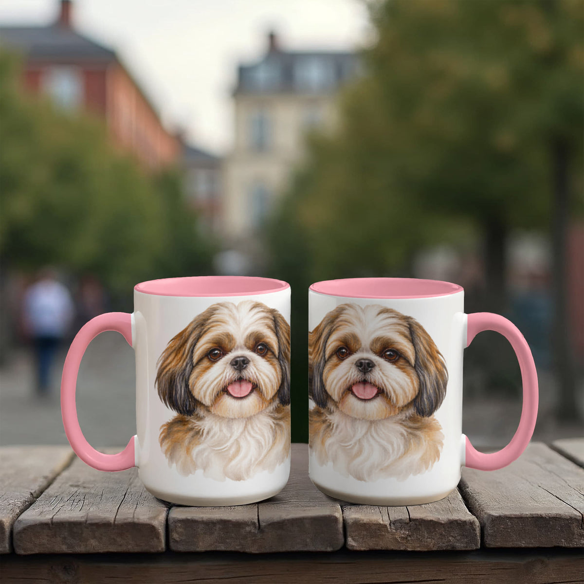 Paws & Sips: Double-Sided Dog Lover Mugs