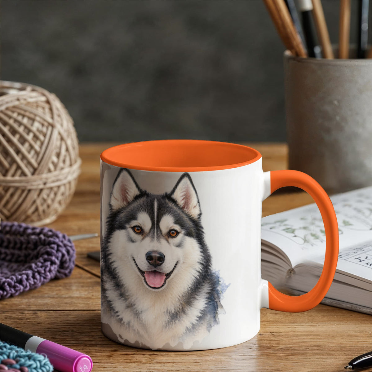 Paws & Sips: Double-Sided Dog Lover Mugs