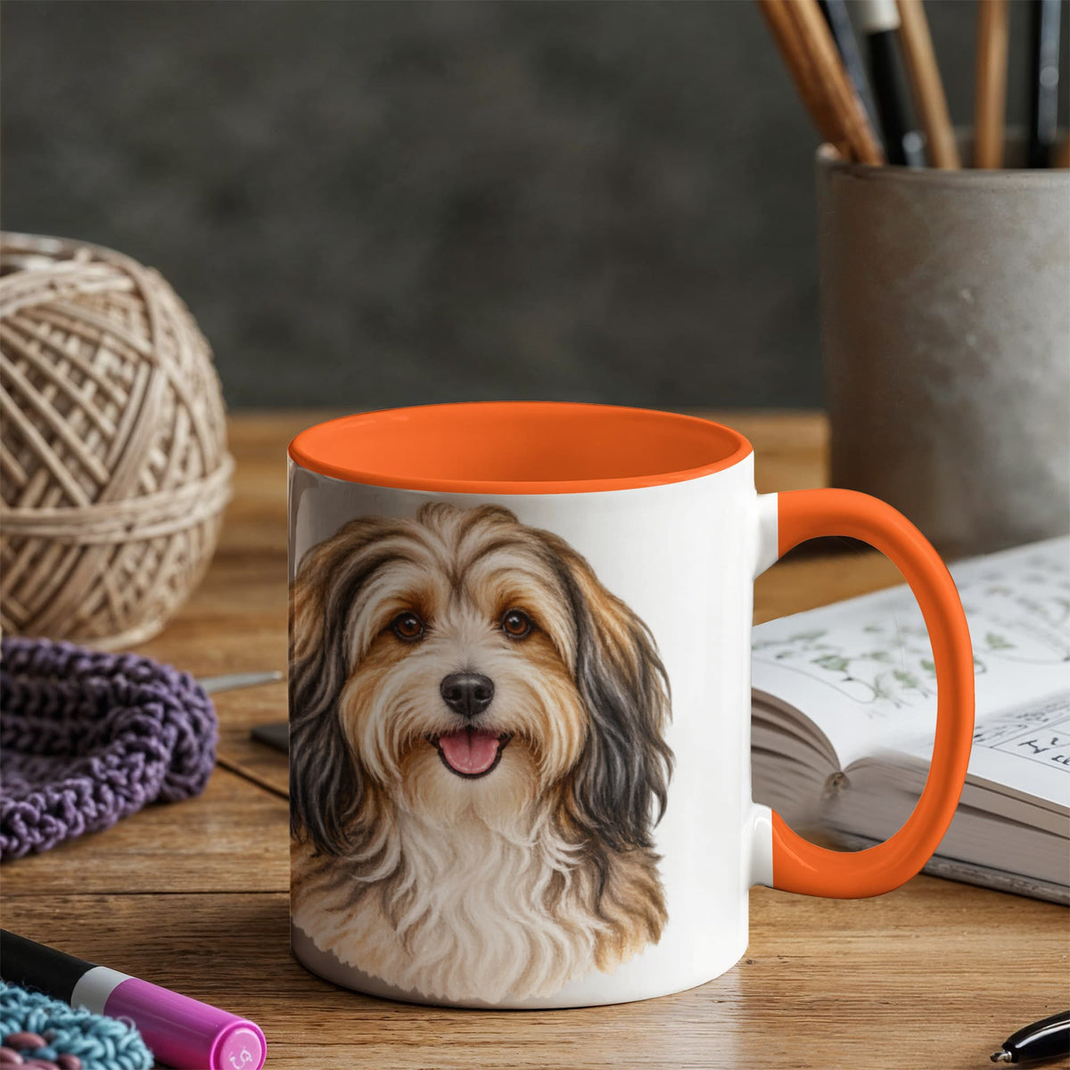 Paws & Sips: Double-Sided Dog Lover Mugs