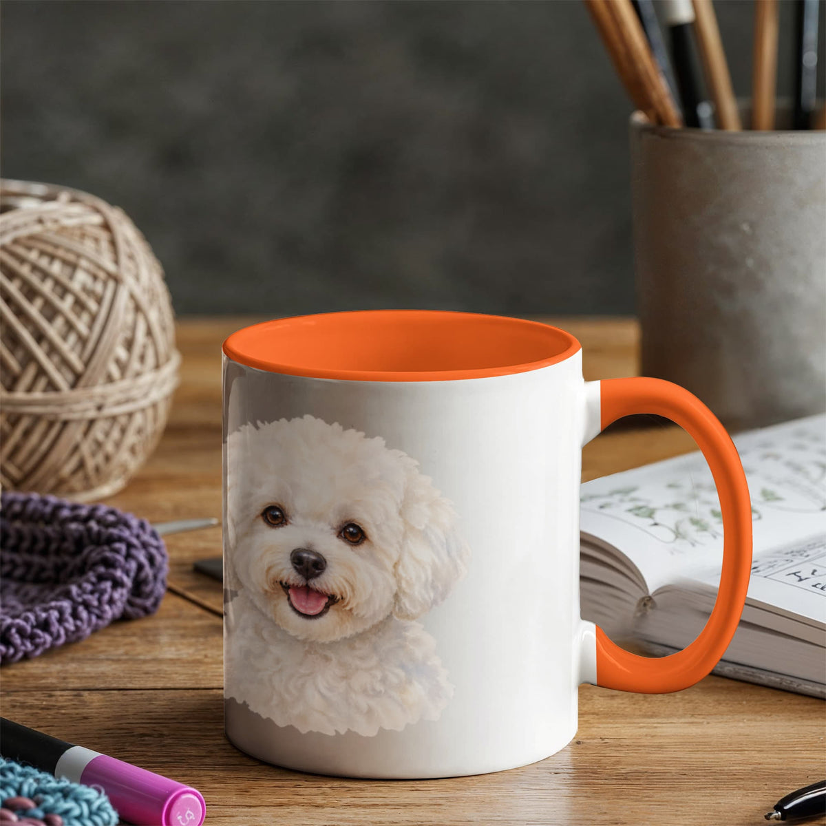 Paws & Sips: Double-Sided Dog Lover Mugs